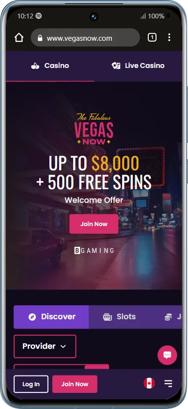 Vegas Now App for Android
