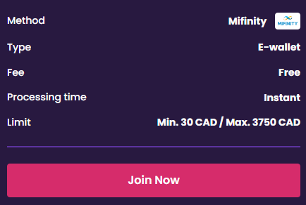VegasNow E-wallet Options