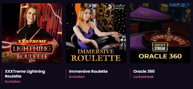 Vegas Now Live Games