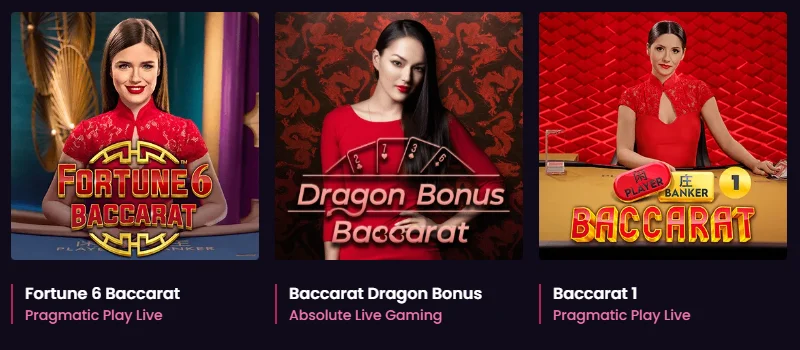 Live Dealer Baccarat